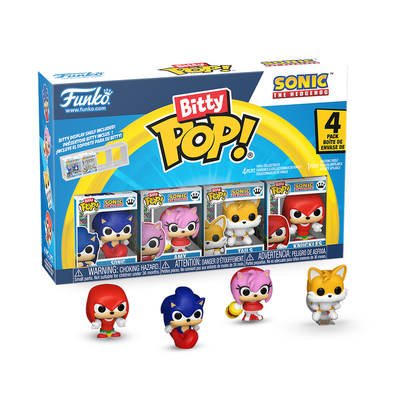 Bitty Pop! Sonic the Hedgehog 4-Pack Series 2, , hi-res view 1